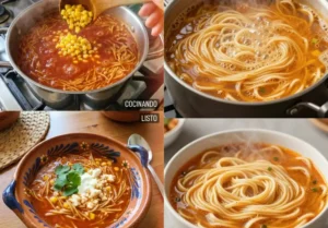 Sopa de Fideo Mexicana Receta