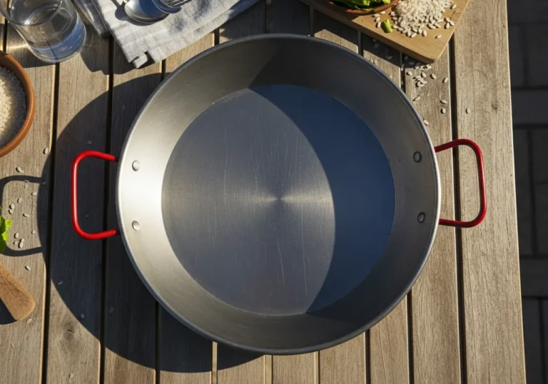 ¿Cómo se mide una paellera