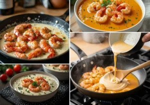 Crema de Langostinos Receta