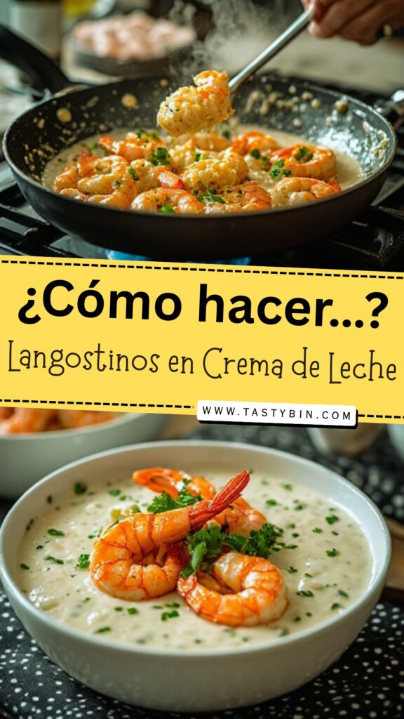 Crema de Langostinos Receta