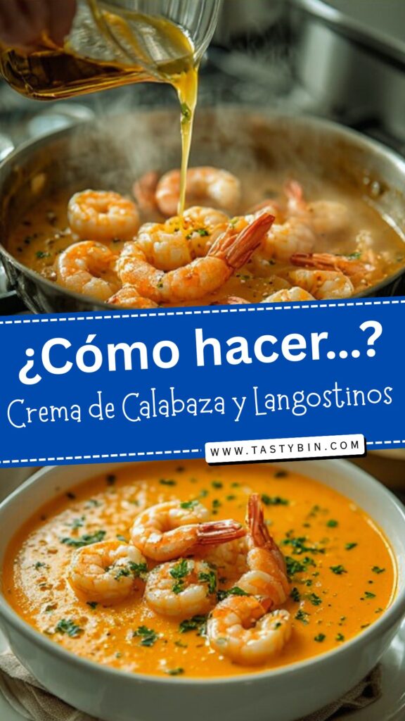 Crema de Langostinos Receta