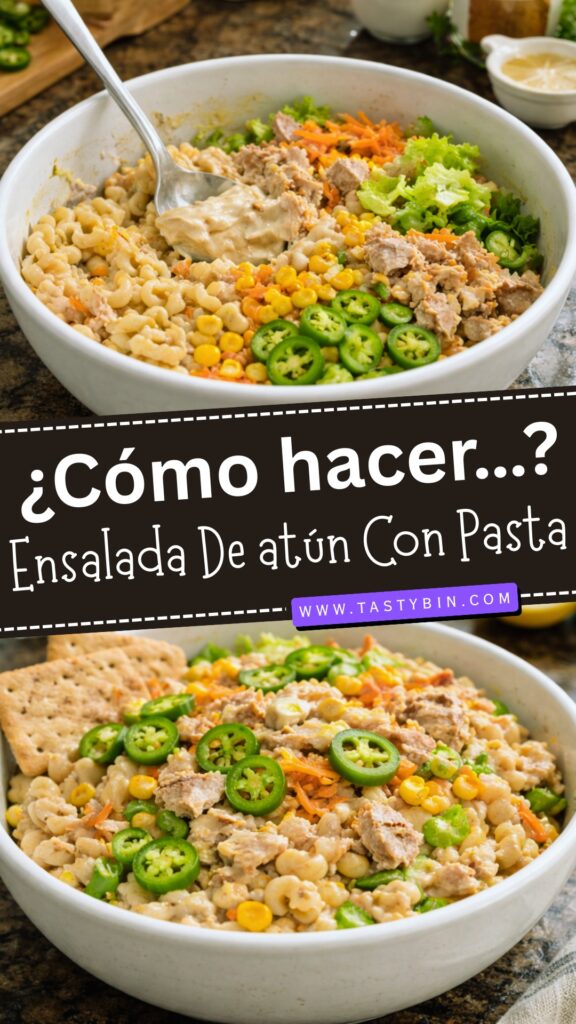 Ensalada De atún Con Pasta