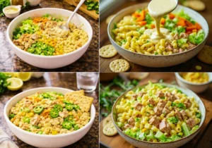 Ensalada De atún Con Pasta