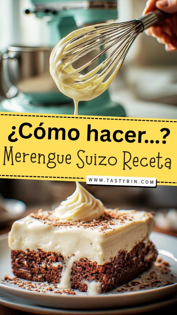 Merengue Suizo Receta Fácil