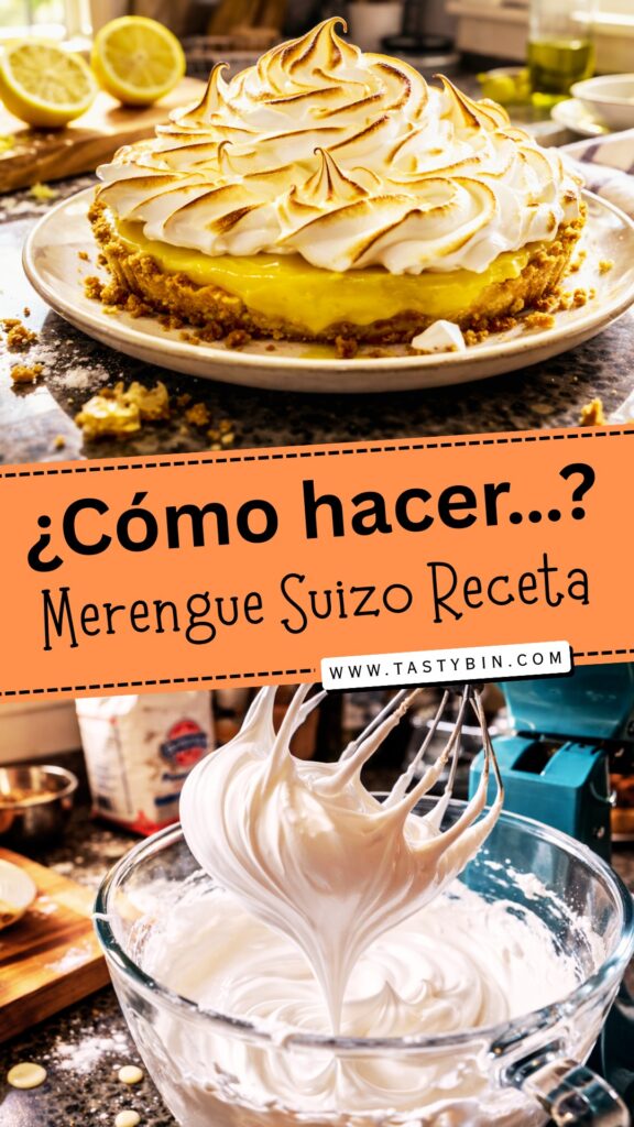 Merengue Suizo Receta Fácil