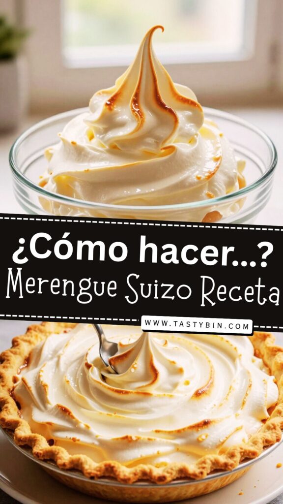 Merengue Suizo Receta Fácil