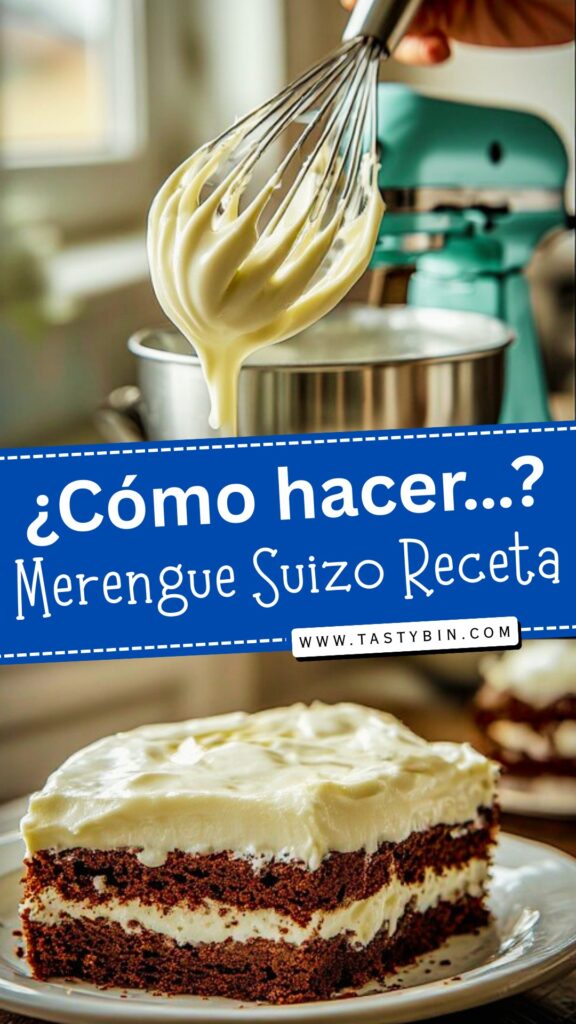 Merengue Suizo Receta Fácil