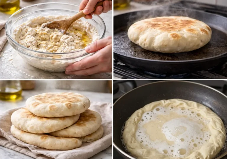 Pan de Pita Receta