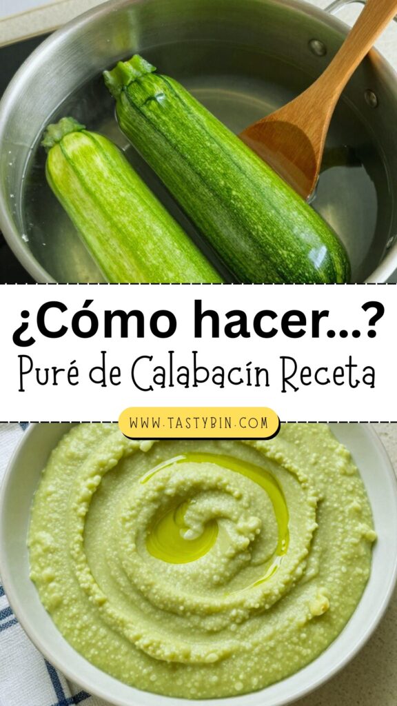 Puré de Calabacín Receta Puré de Calabacín Receta