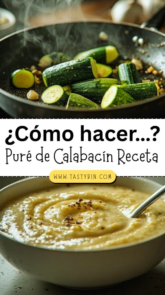 Puré de Calabacín Receta Puré de Calabacín Receta