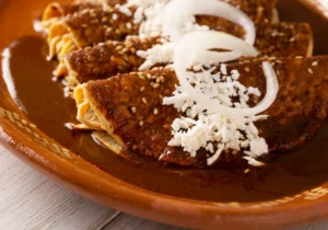 Enchiladas Enmoladas Receta